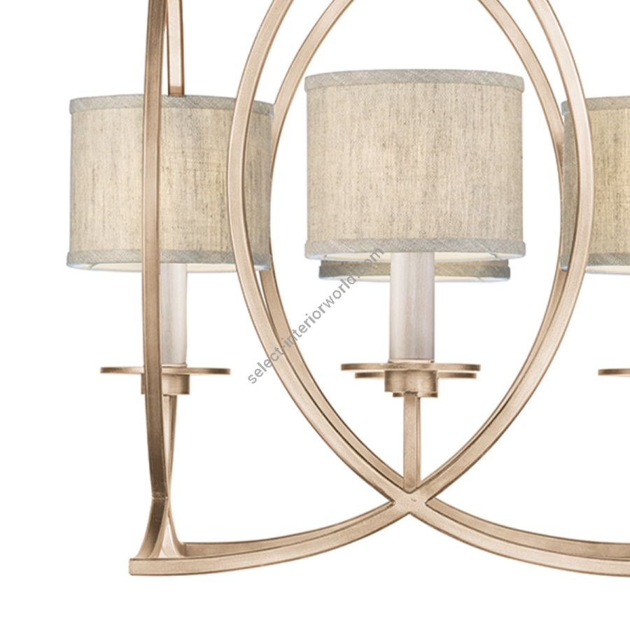 Gold / Greige Fabric Shades - 887740-31