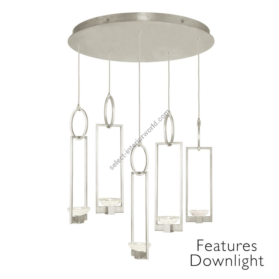 Silver/Features down light / 10 Lights - 893040-11