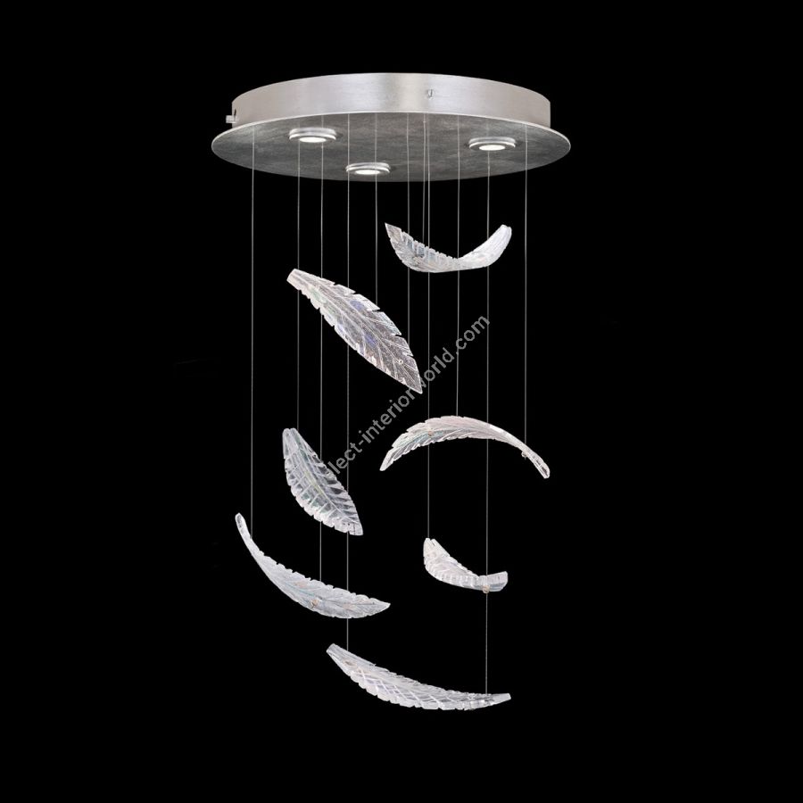 Elevate 18″ 895640-111 Silver / Dichroic “Plumes”