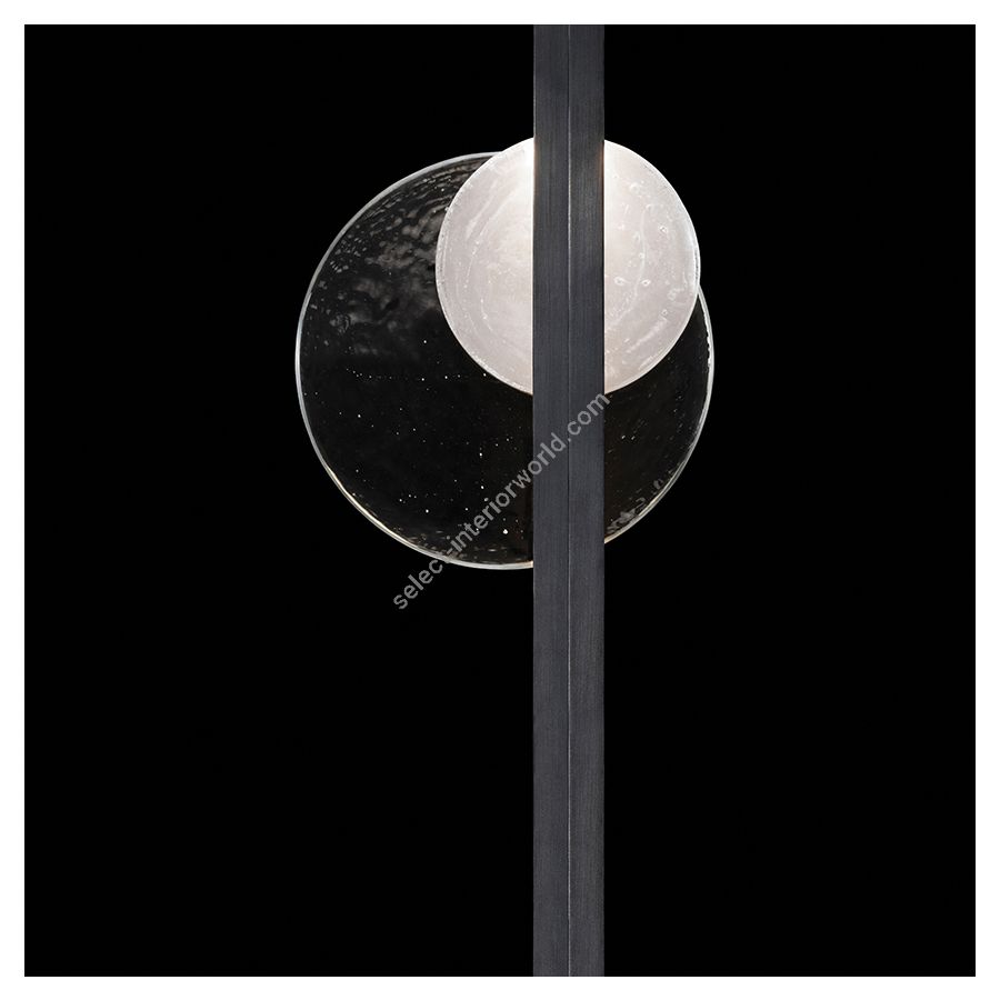 Black Iron / Clear & White Glass 920650-1