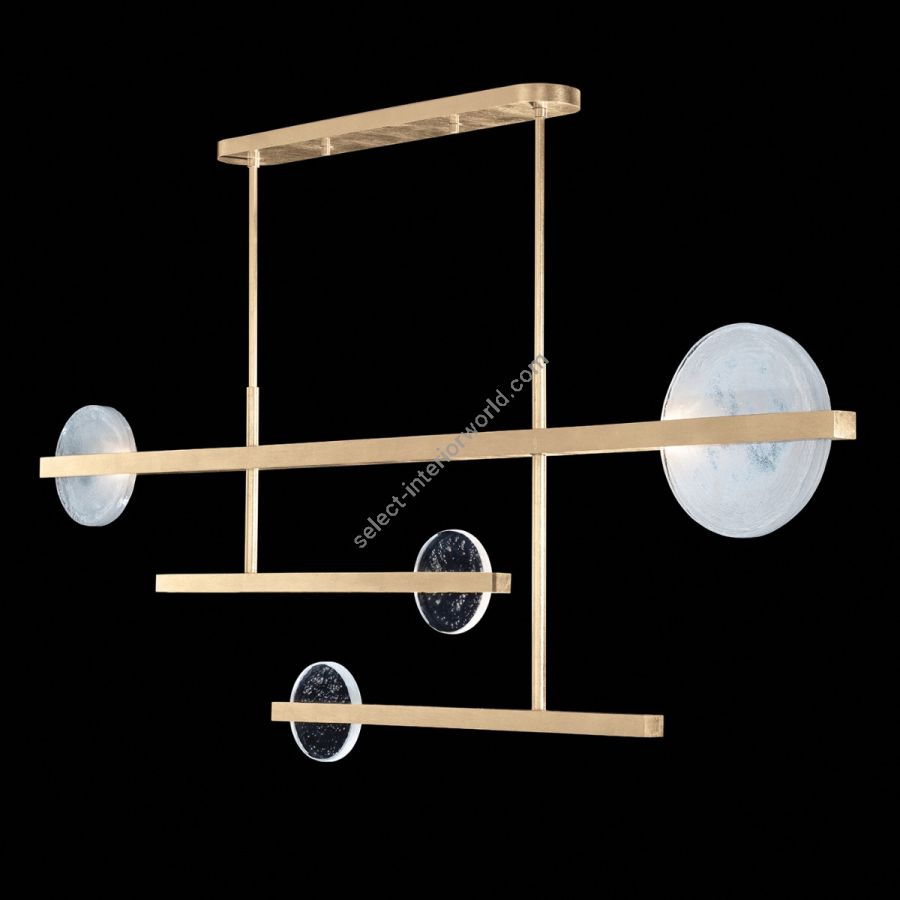 Soft Gold Leaf / Clear & White Glass 921240-5