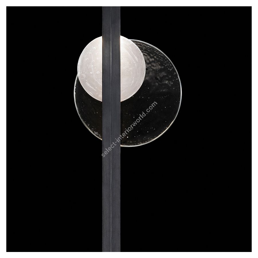 Black Iron / Clear & White Glass 921750-1