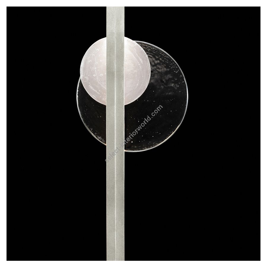 Silver Leaf / Clear & White Glass 921750-4