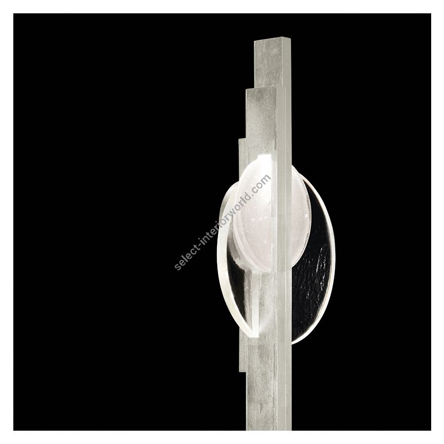 Silver Leaf / Clear & White Glass 921750-4