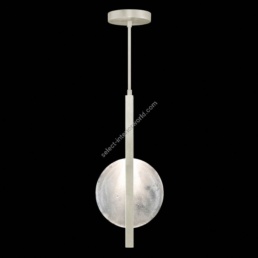 Silver Leaf / White Glass 922140-4