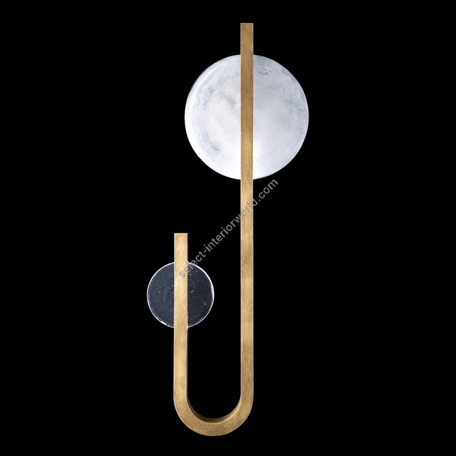 Gold / Clear & White Glass 923050-3