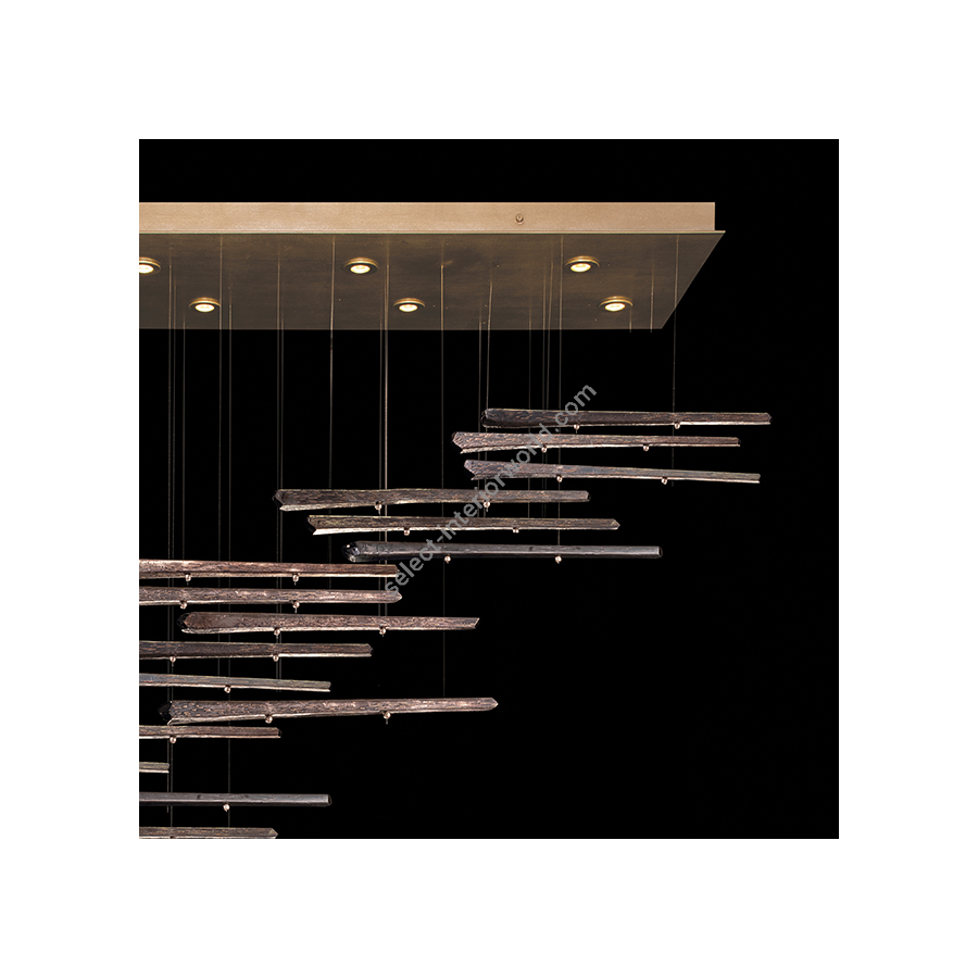 Elevate 62″ 894840-251 Gold / Meteorite Spires