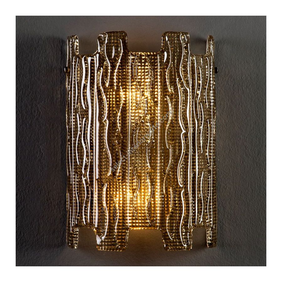 Fume Colour Venetian Glass