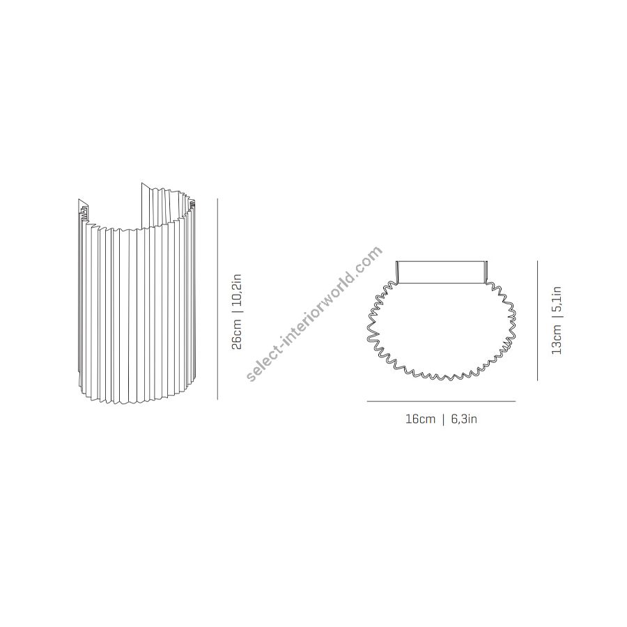 Light source: G9 LED / Max 2 x 4W