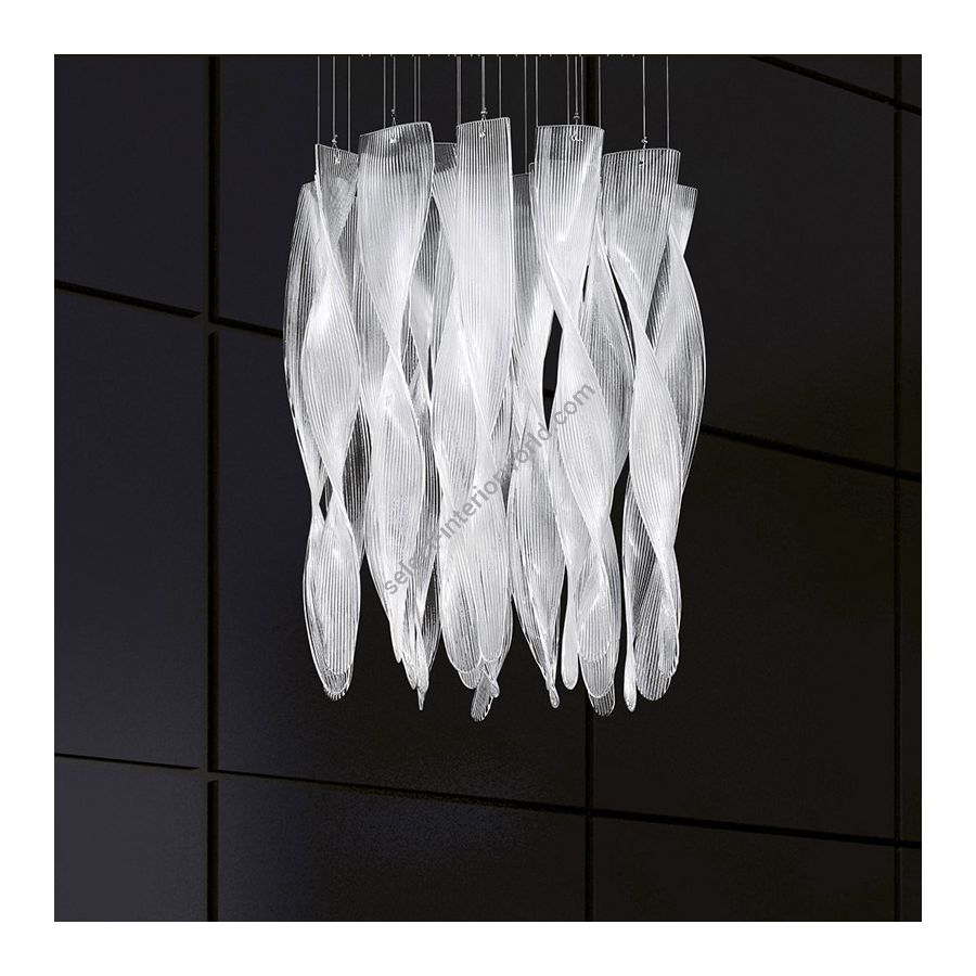 10 lights (cm.: min. 90 - max. 115 x 70 x 70 / inch.: min. 27.6" - max. 45.3" x 23.6" x 23.6") number