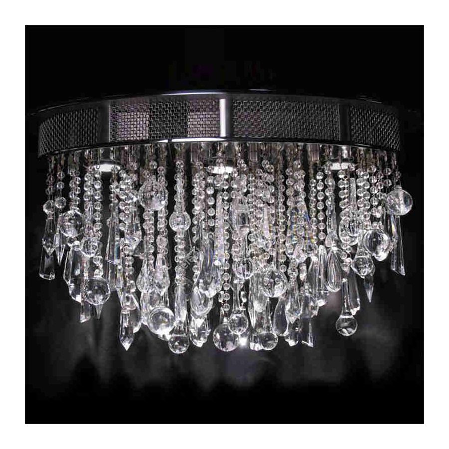 Satin Nickel finish (cm.: 30.5 x 45.7 x 78.7 / inch.: 12" x 18" x 31")