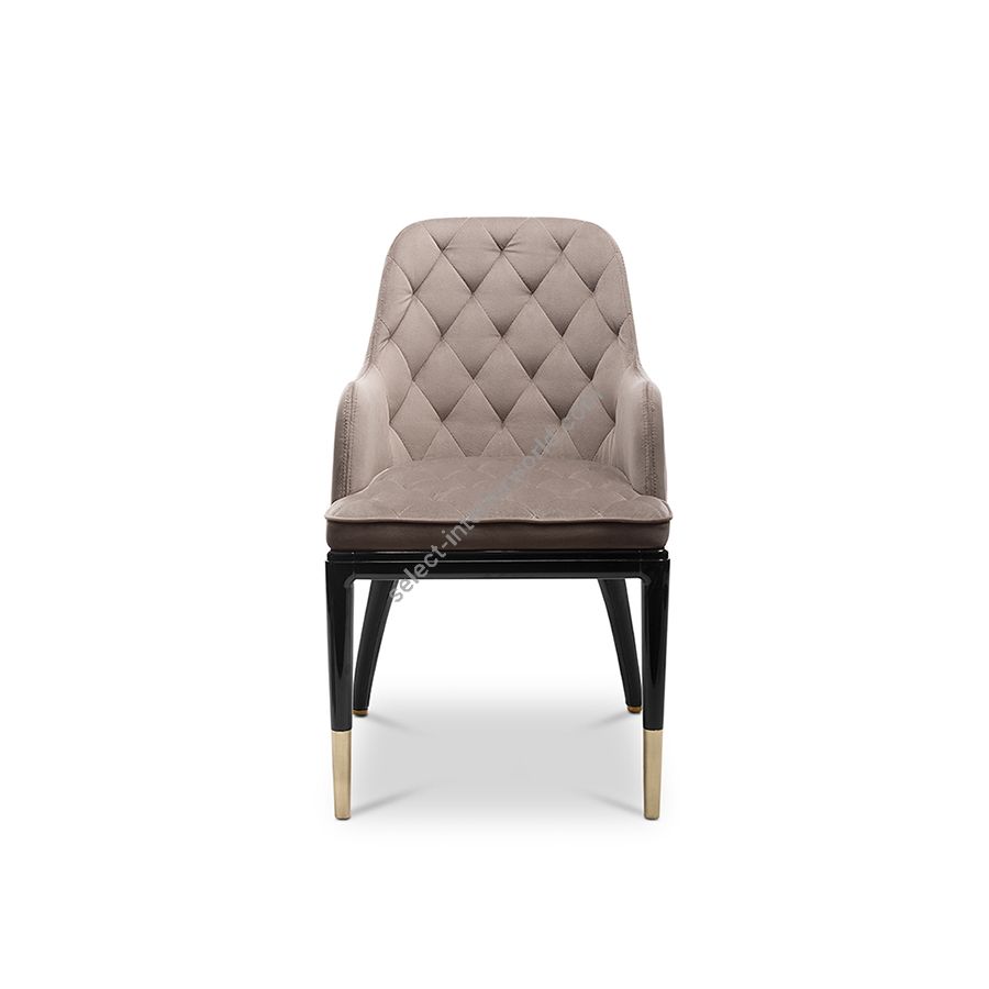 Brushed brass finish & Utopian fr colour 7 upholstery