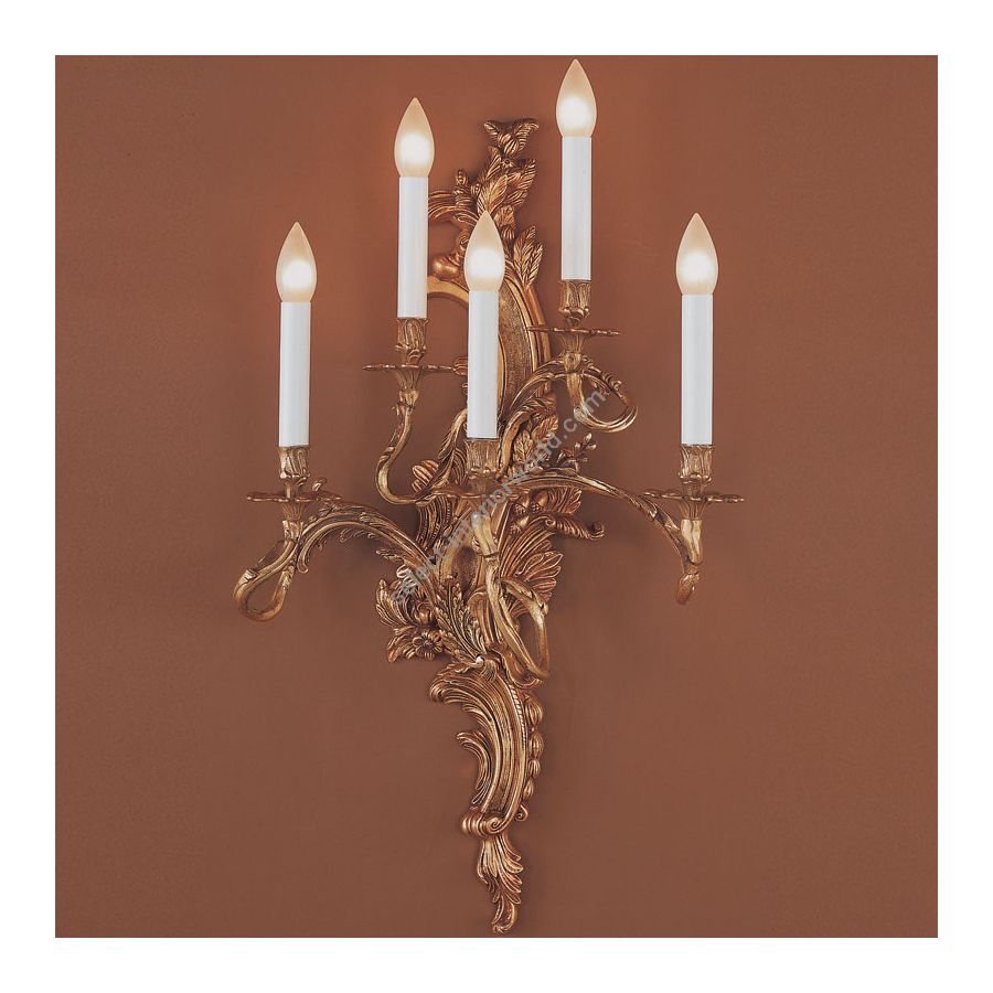 French Gold finish, Left version