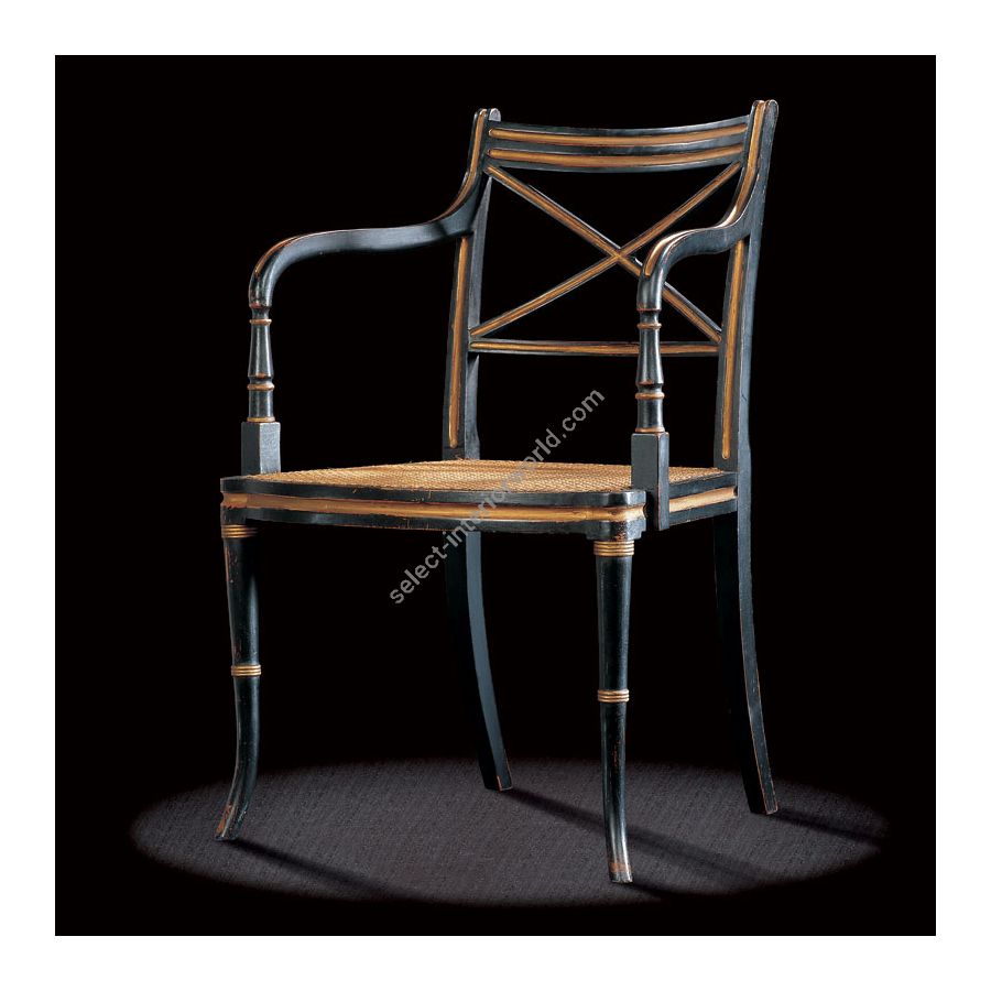 Antique Black / Gold finish