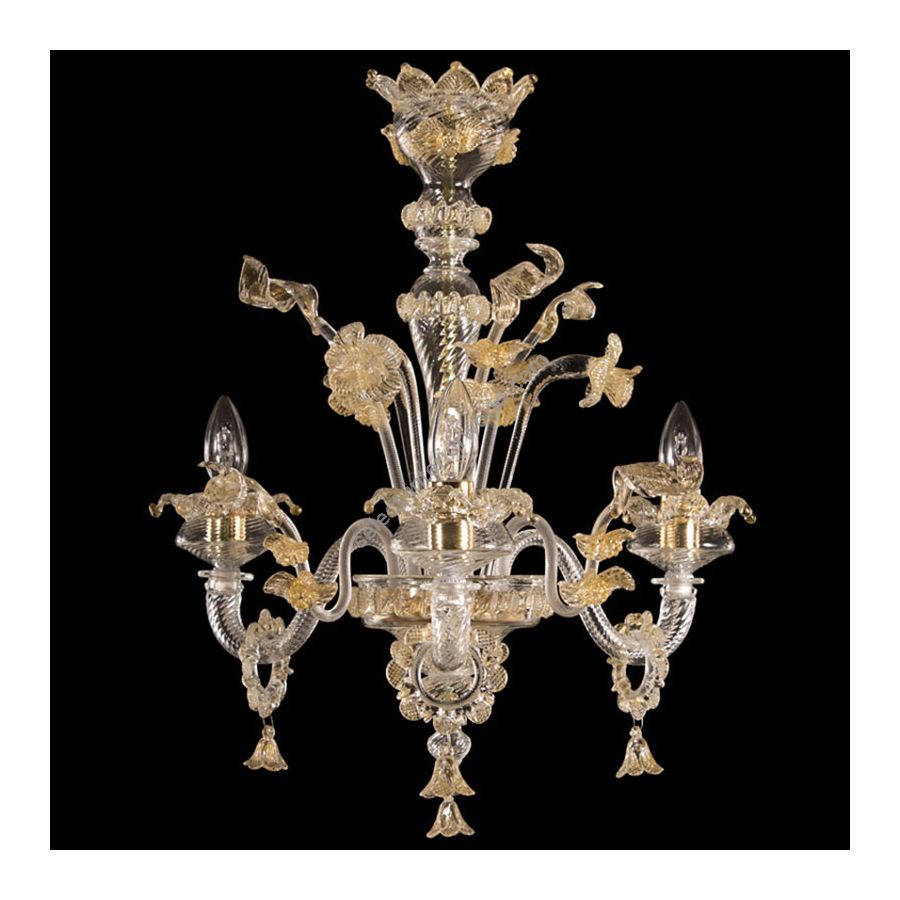 Gold Glass / 3 lights