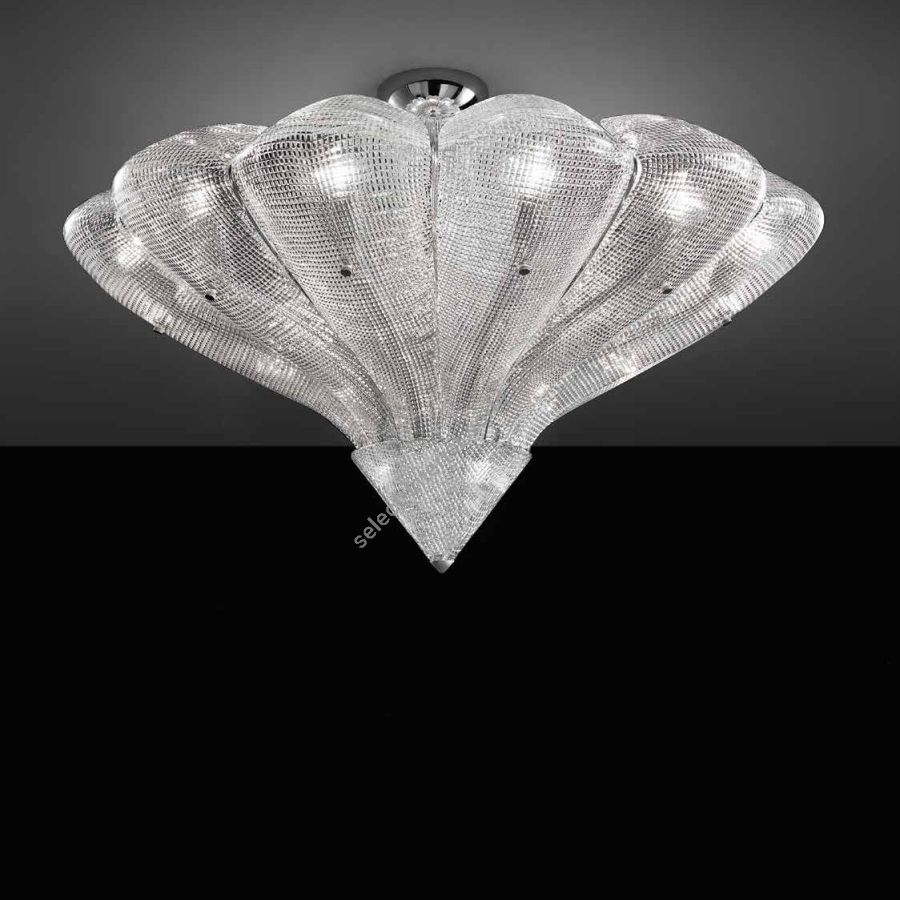 ART. 1610 / P, Finish metal: Chromed frame (MC), Glass colour: Clear CC