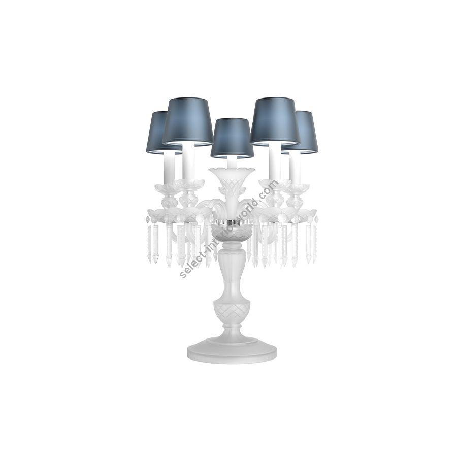 Exquisite Table Lamp / Contemporary Colour / Blue Silk lampshades