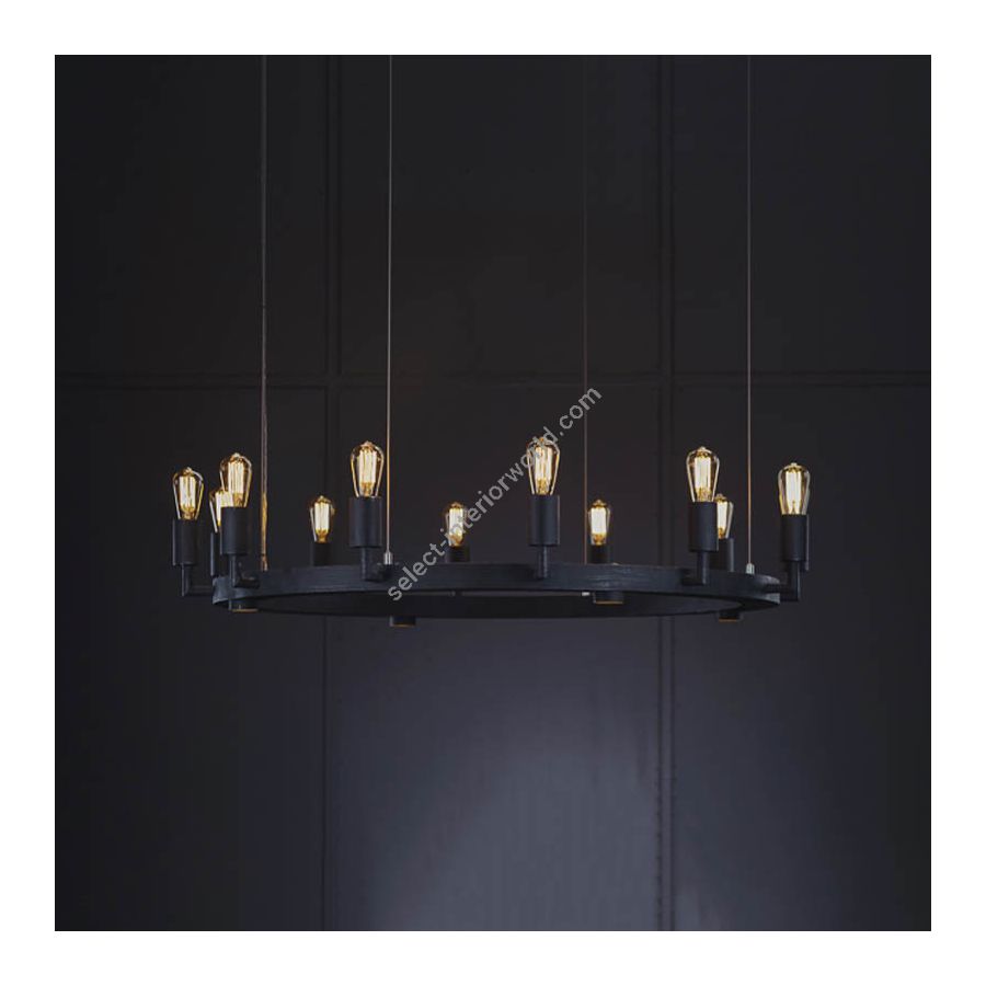 Suspension lamp / Iron nature finish