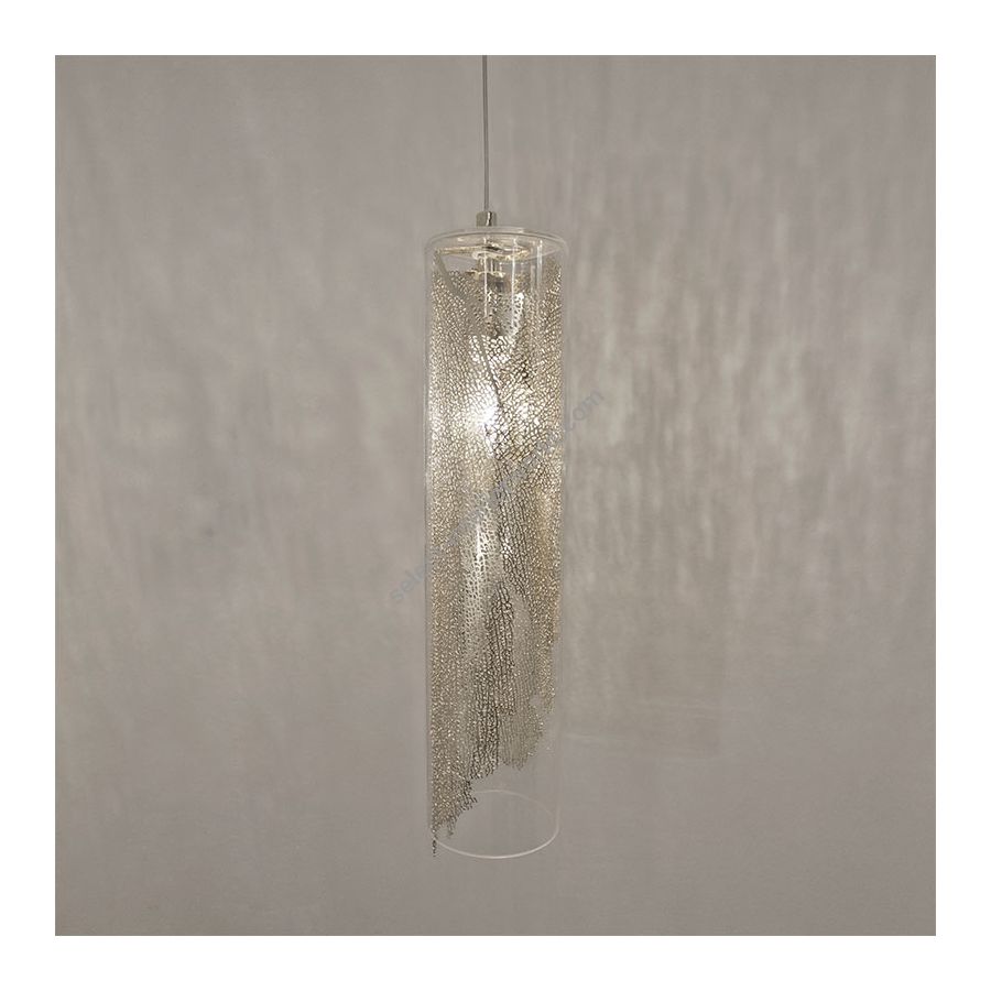 Pendant lamp / Silver finish