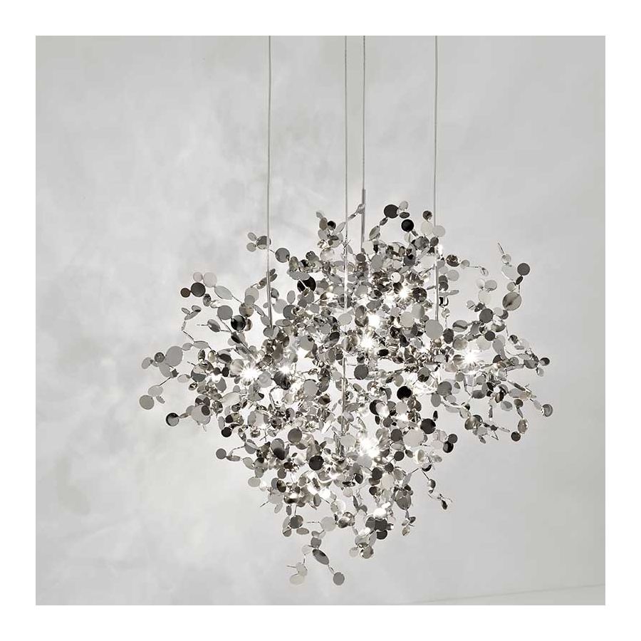 Suspension lamp / Stainless Steel finish