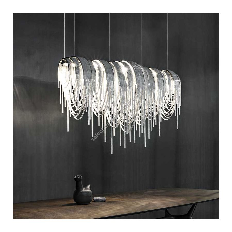 Suspension lamp / Nickel finish