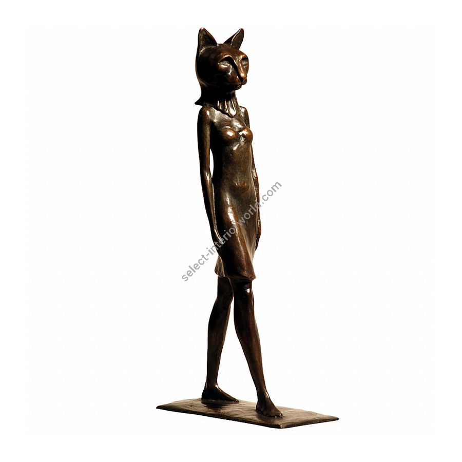 Green / Brown patina finish