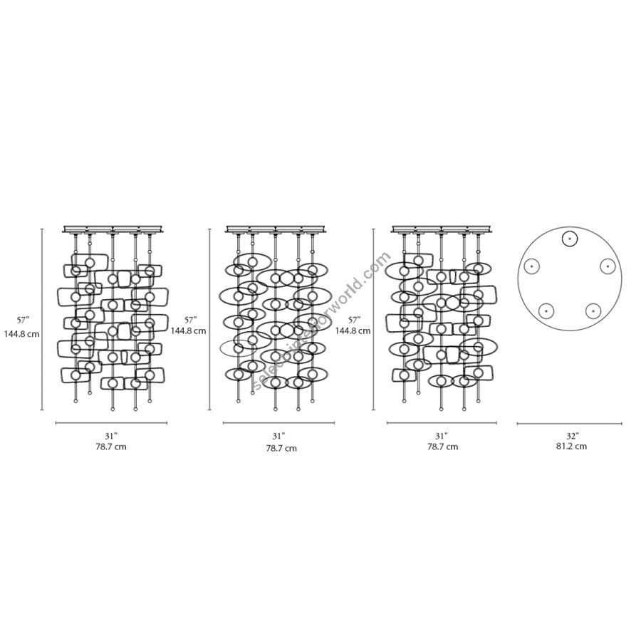 5 Stems/5 Cast Forms