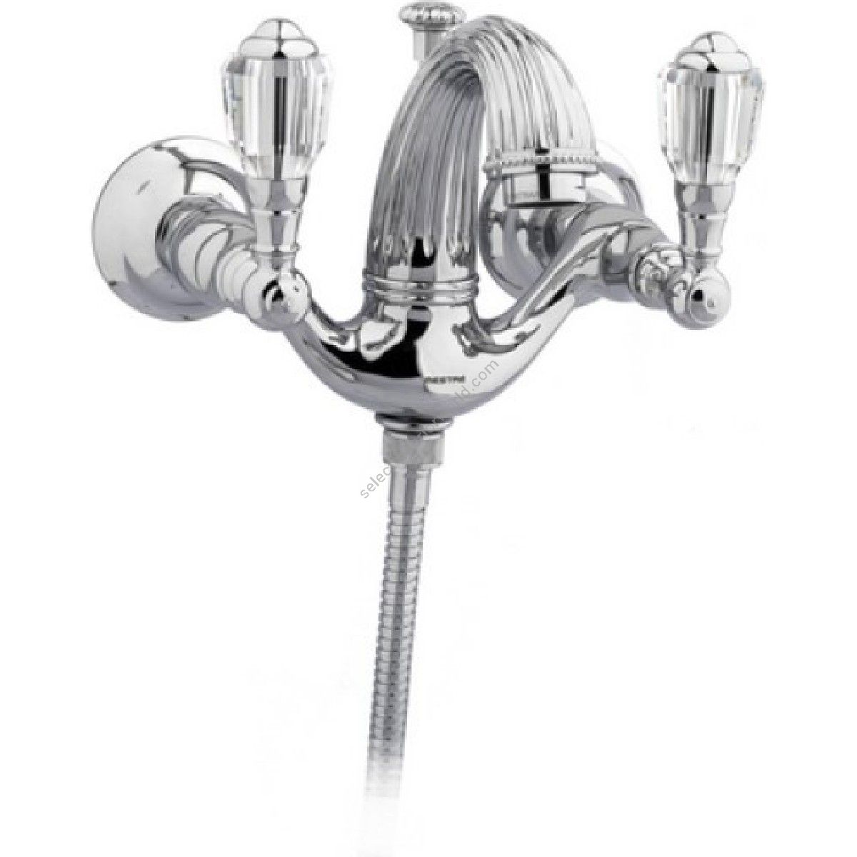 Bronces Mestre / Bath-Shower Fittings / Bath shower set with Swarovski crystal 033618.D00.50
