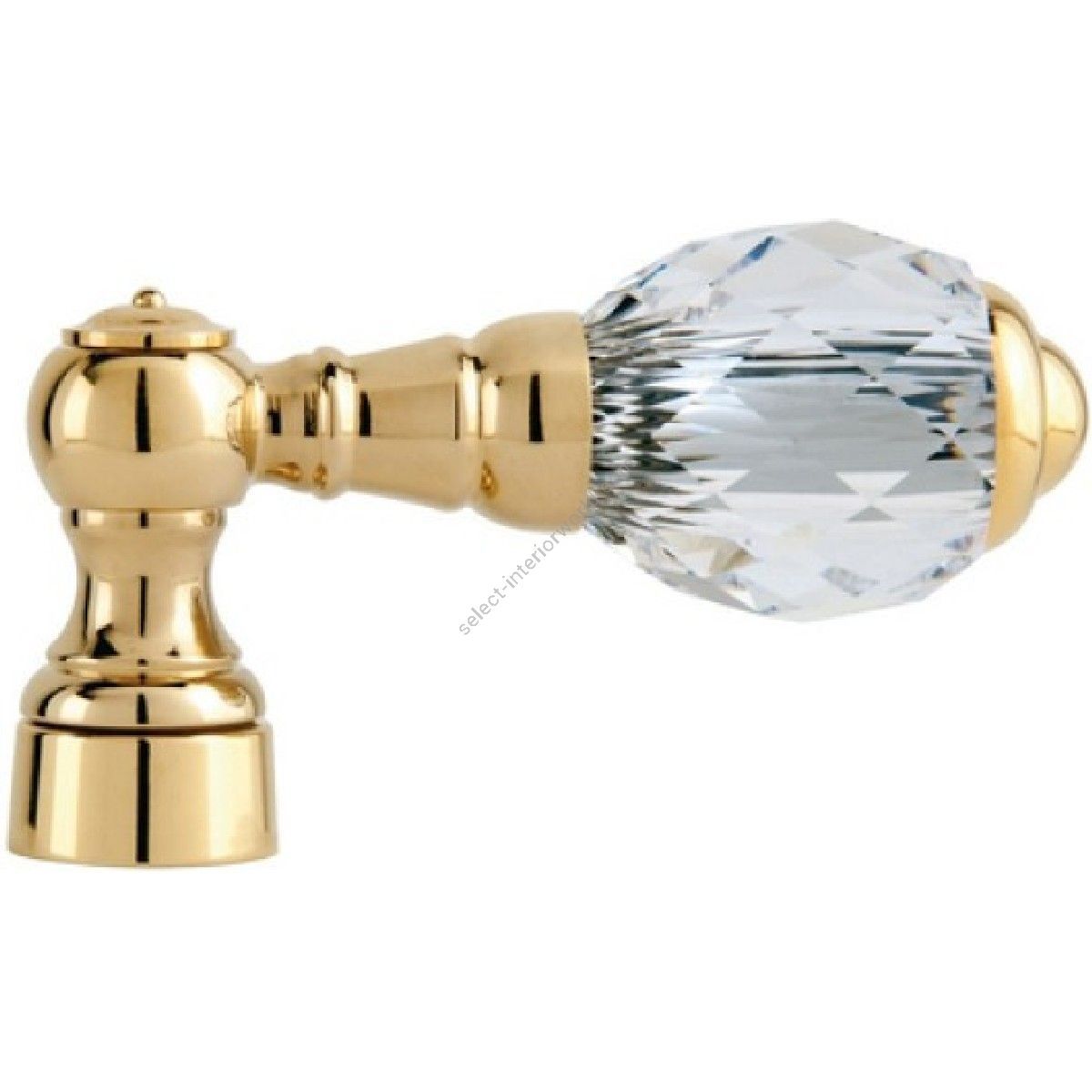 Bronces Mestre / Knobs for Shower Systems / Handle kit for shower system with Swarovski crystal 037645.000.00