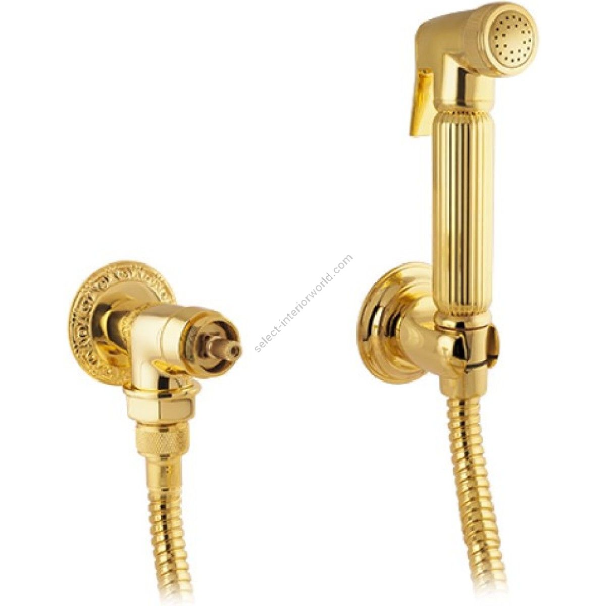 Bronces Mestre / Hand Showers / Shut off hand shower 1/2" with angle valve Ablution set 046029.000.00
