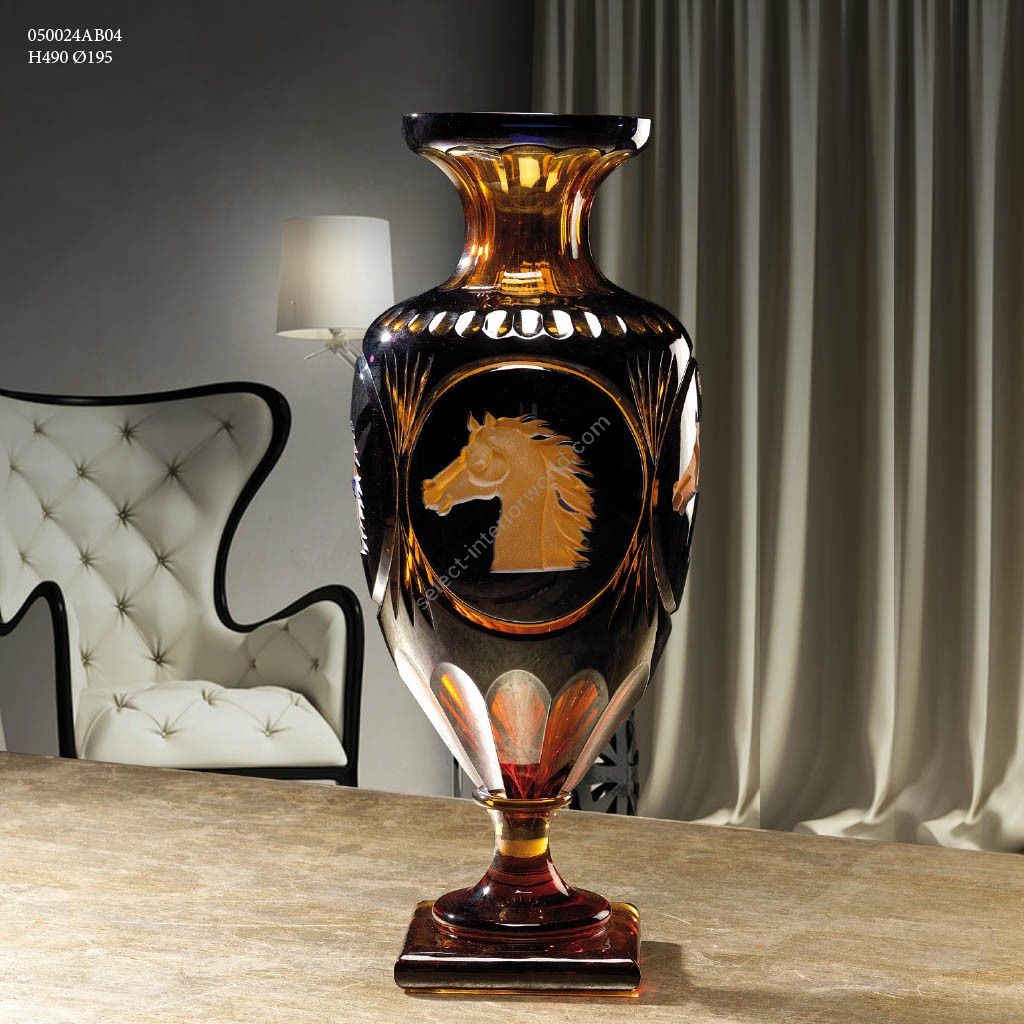 Italian Luxury Lighting / Vases / Crystal 49 cm 050024AB04