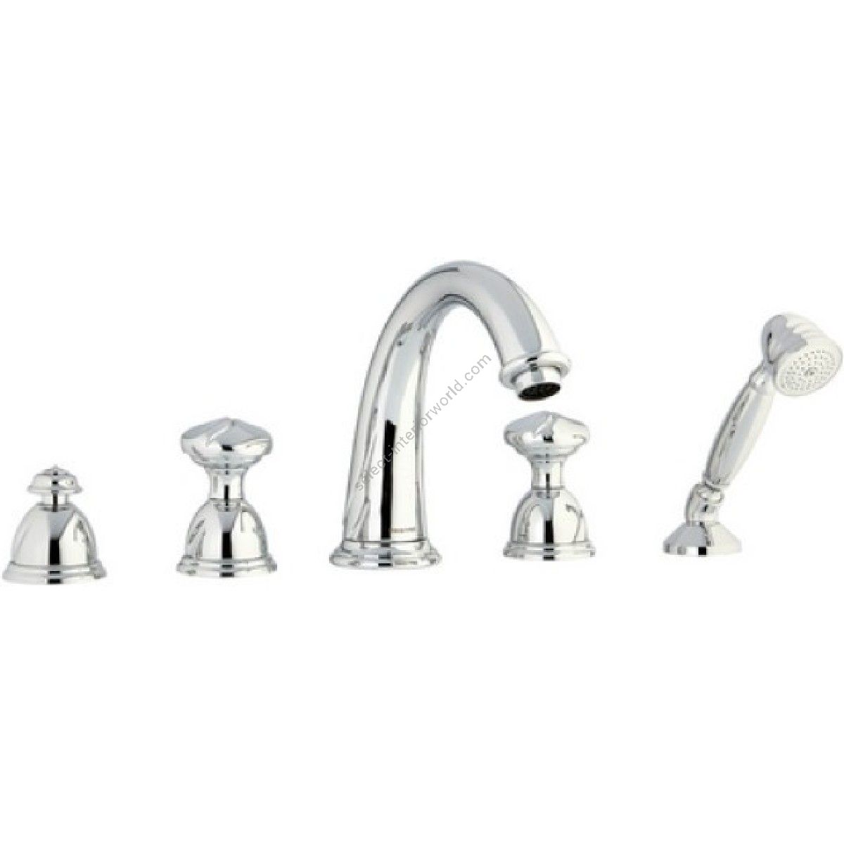 Bronces Mestre / Bath-Shower Fittings / Five holes bath set 051416.B00.50