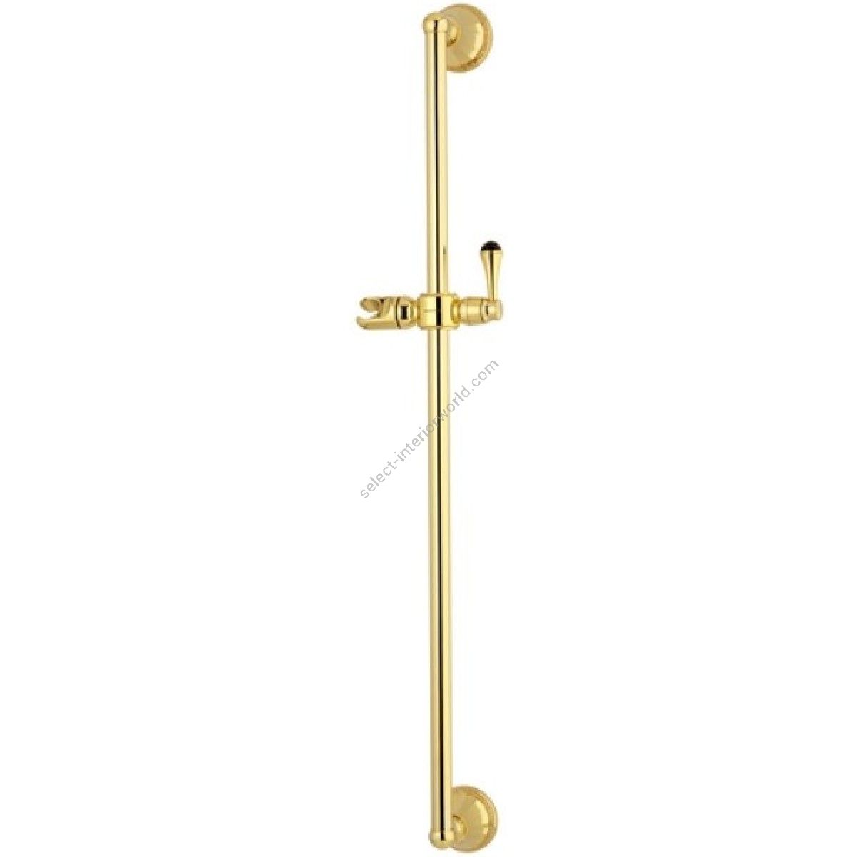 Bronces Mestre / Shower Systems / Shower sliding bar with holder and Swarovski black crystal 058224.N00.00