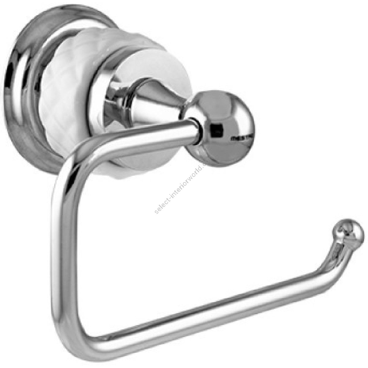 Bronces Mestre / Toilet Roll Holders / Coquette with White porcelain 065577.000.50