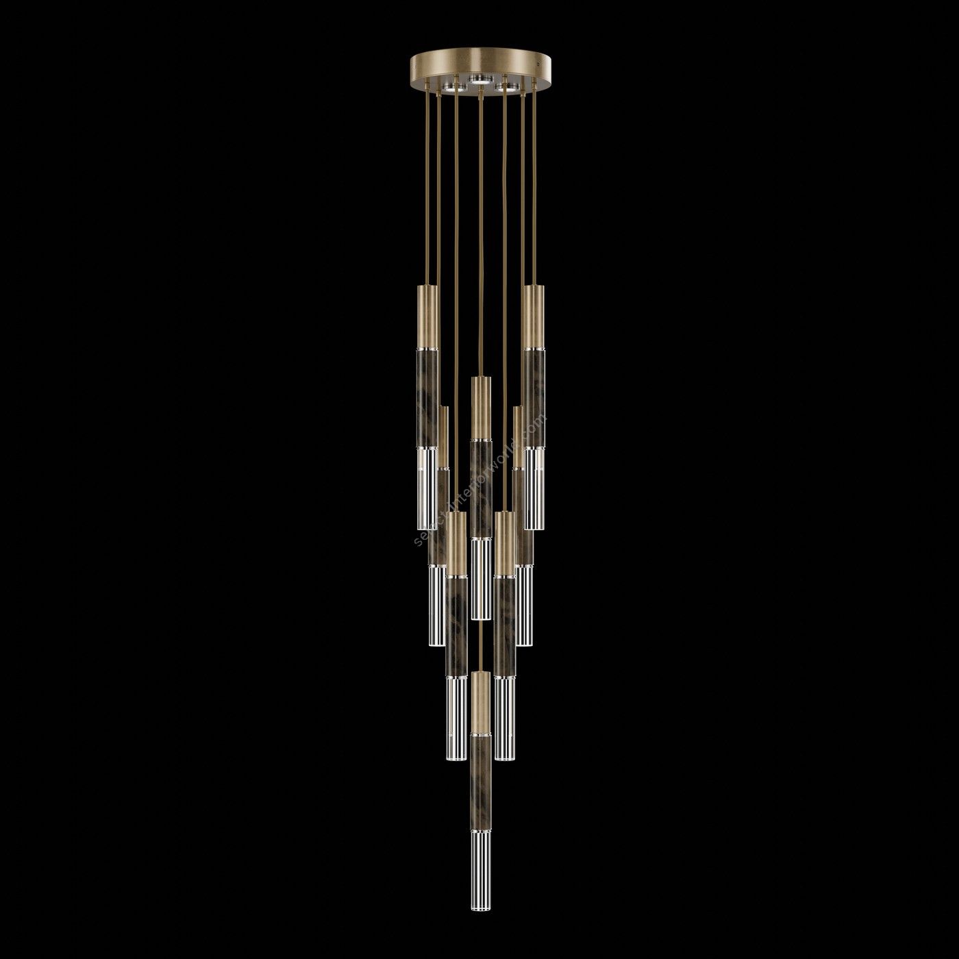 Fine Art Handcrafted Lighting / Pendants & Suspension Lights / Antonia 16″W Round Pendant