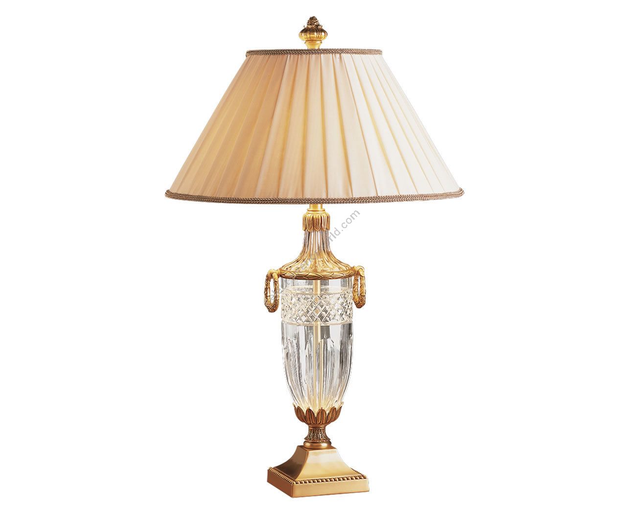 Mariner / Table Lamps / Casted Bronze Italian Crystal 19229.0