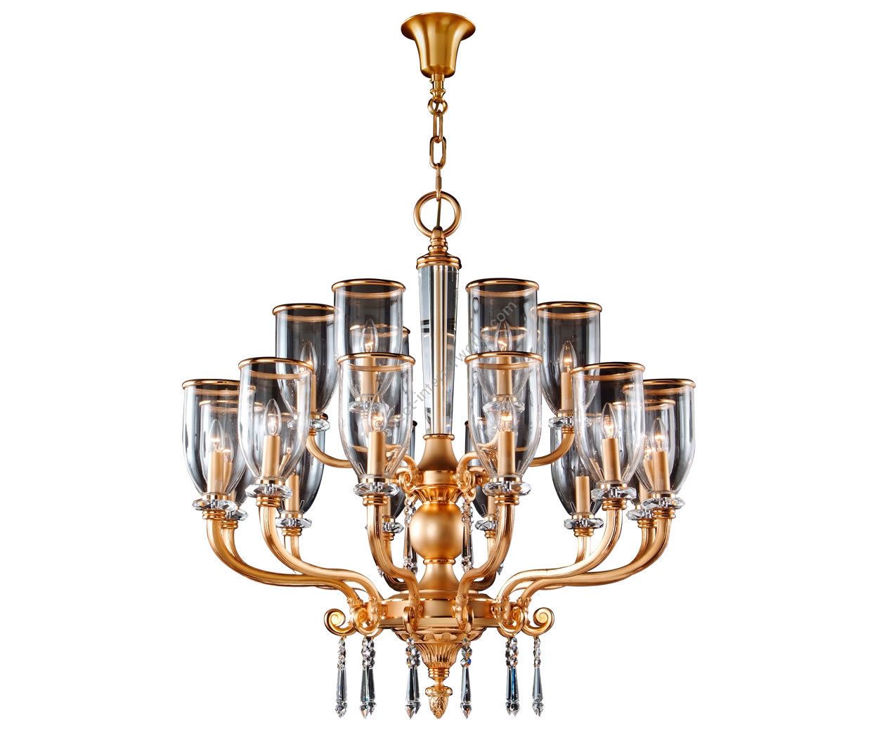 Mariner / Chandeliers / Casted Bronze & Scholer crystal 19950.0