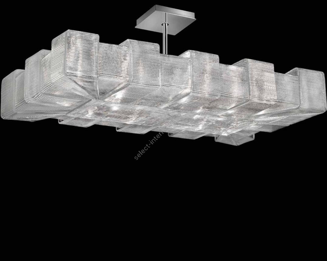 Glass & Glass Murano / Pendants Lights / Overlap 2 ART. 1315/S