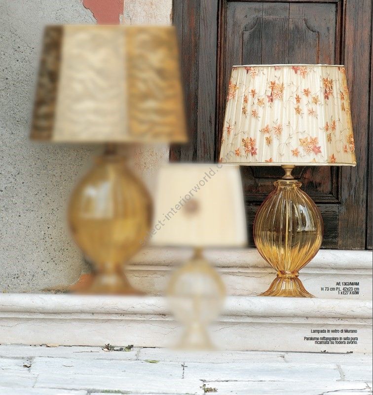 Il Paralume Marina / Table Lamps / 1363/M/AM-1363/G/AM