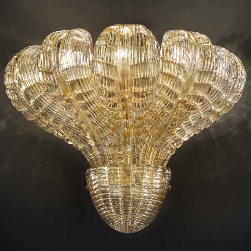 Glass & Glass Murano / Wall Sconces / Naga 1 ART. 1593/A