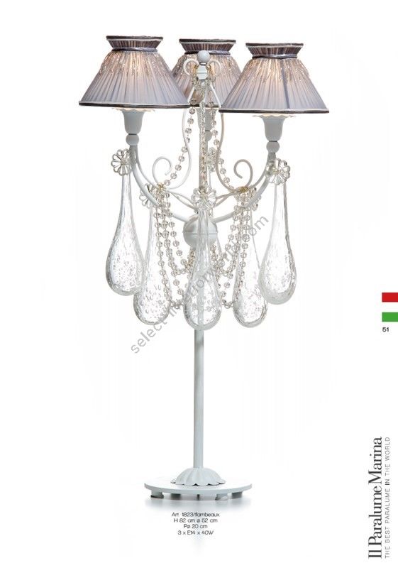 Il Paralume Marina / Table Lamps / 1823/flambeaux