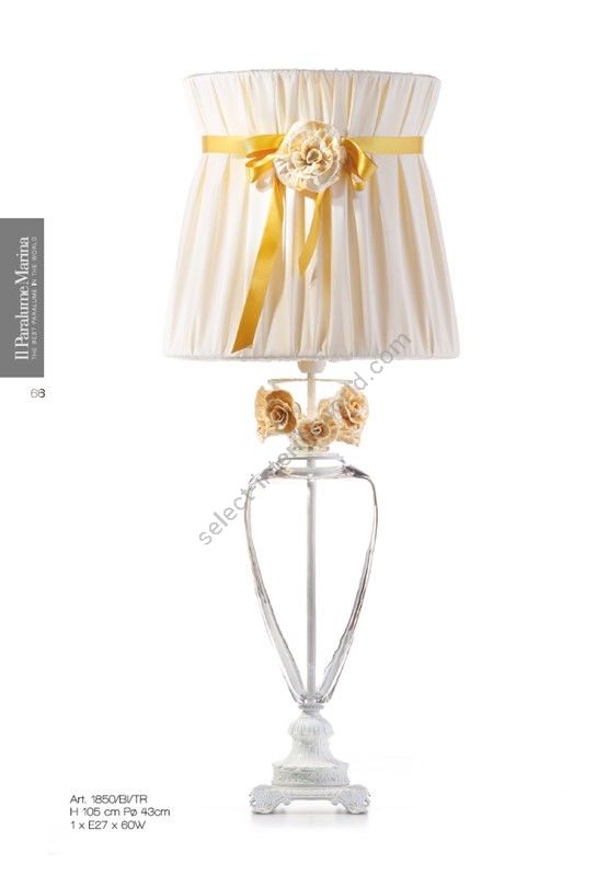 Il Paralume Marina / Table Lamps / 1850/BI/TR