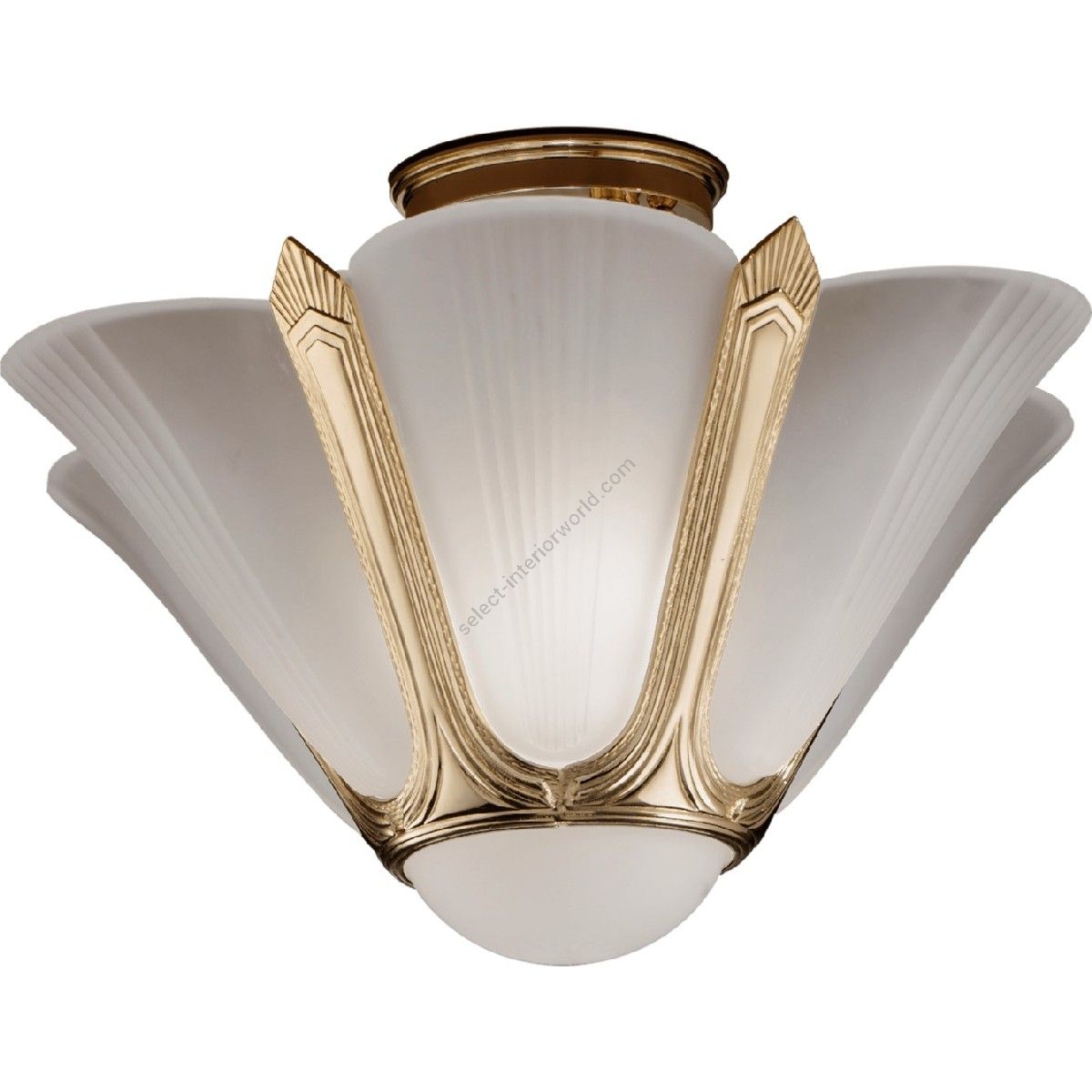 Possoni / Antique brass ceiling light / Lady 19113SF