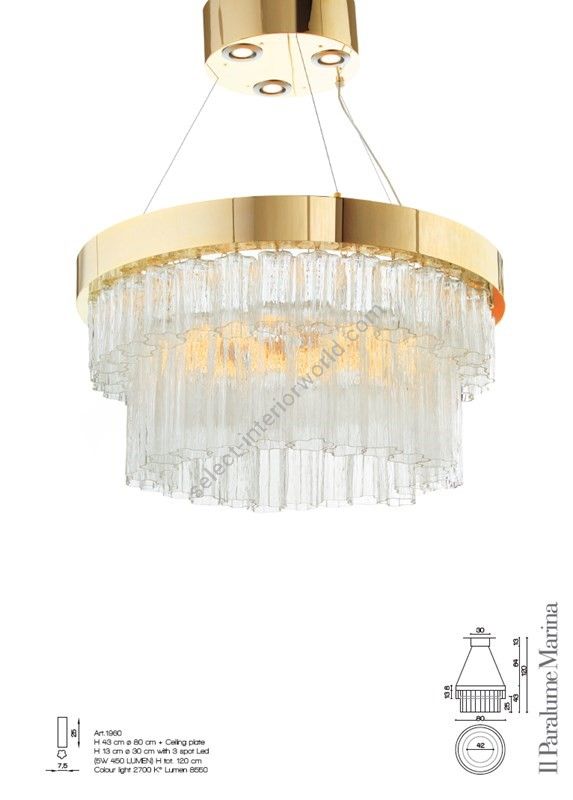 Il Paralume Marina / Pendants & Suspension Lights / 1960