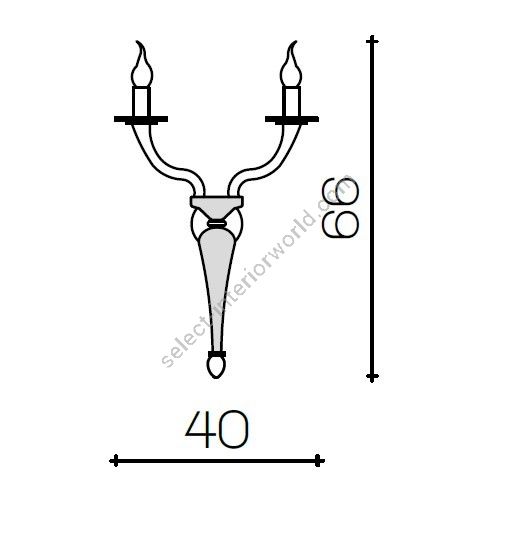 Il Paralume Marina / Wall Sconces / IL-2009A2
