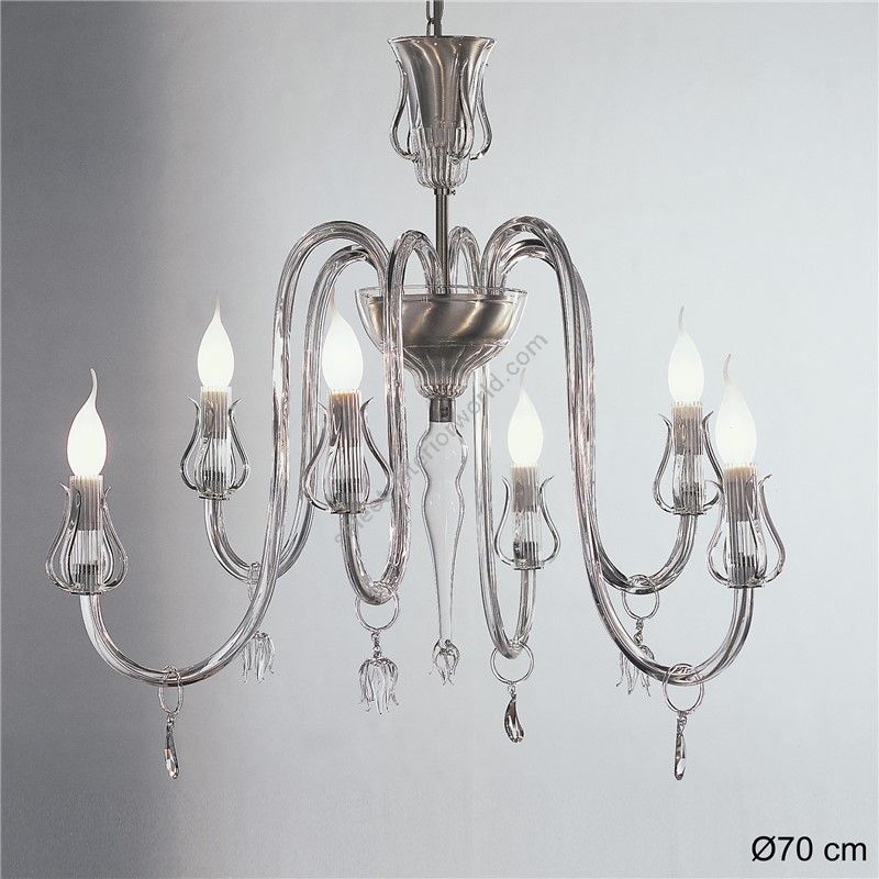 Patrizia Volpato / Chandeliers / Intrecci Handcrafted Murano Glass PV-2022