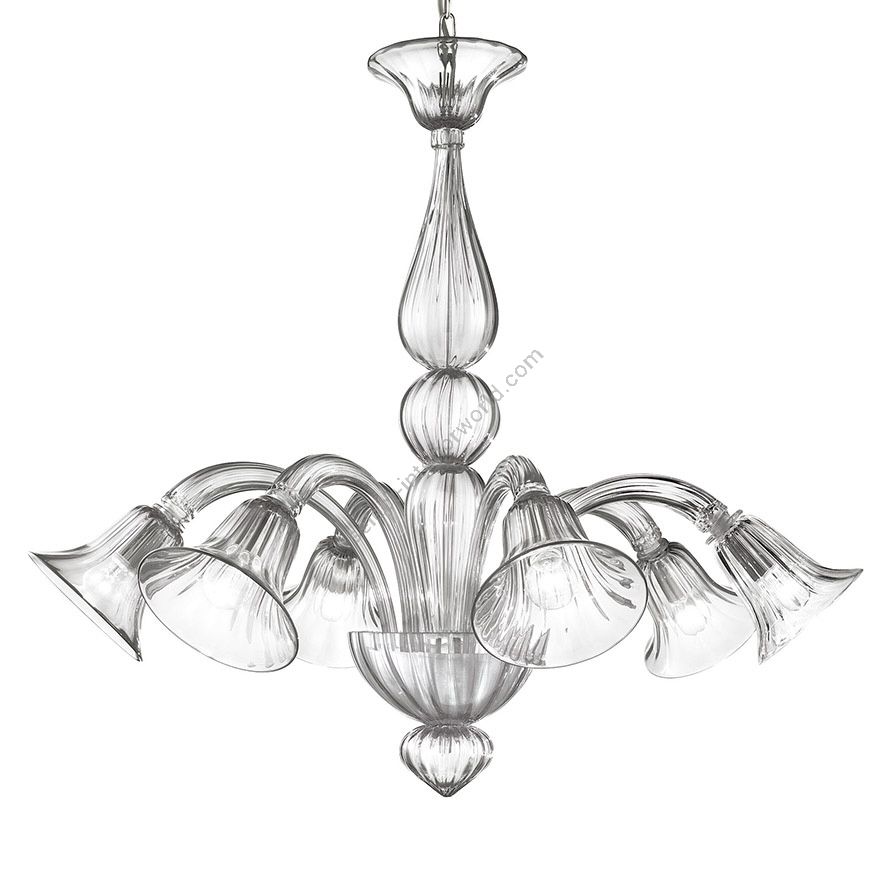 Glass & Glass Murano / Chandeliers / Contemporary Venetian 27057/6