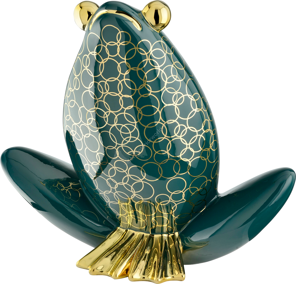 Le Porcellane / Animal Sculptures / Bolly Big Frog / Animali 7022/by