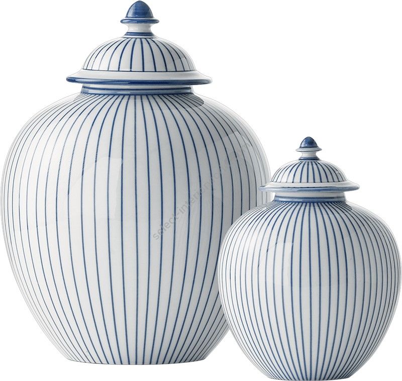 Le Porcellane / Vases with Lids / Potiche Righe 3511 3510 3509