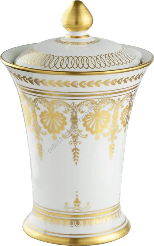 Le Porcellane / Vases with Lids / Potiche Fascia Impero 4151 4150